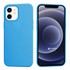 CaseUp Apple iPhone 12 Mini Kılıf Slim Liquid Silicone Mavi 1